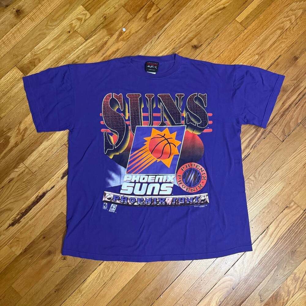 Vintage Magic Johnson T's Phoenix Suns NBA T-Shirt